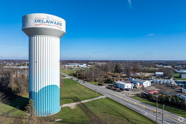 The city of Delaware started as a hard-scrabble settlement in the early 1800s.