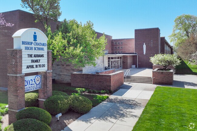 Chatard High School offers an academic curriculum designed to prepare students for college.