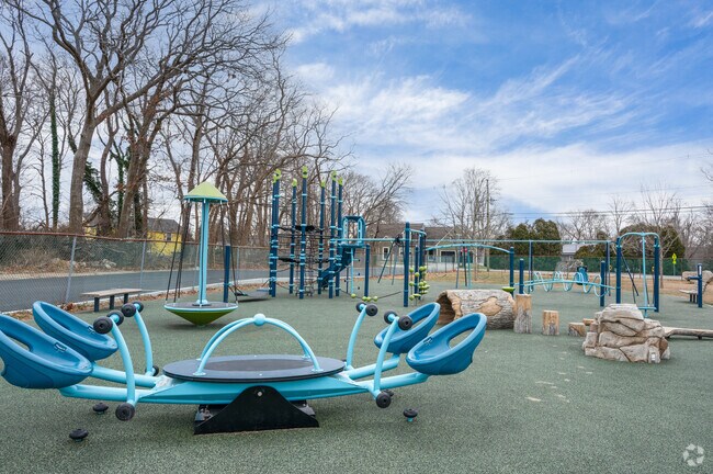 Students run around the playground at Wampatuck Elementary School in Scituate.