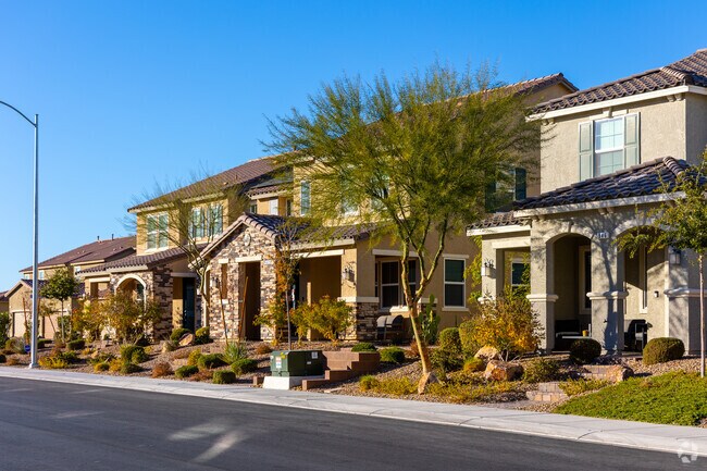 Homeowners in Deer Springs can enjoy the beautiful landscaping surrounding the newly built townhomes.
