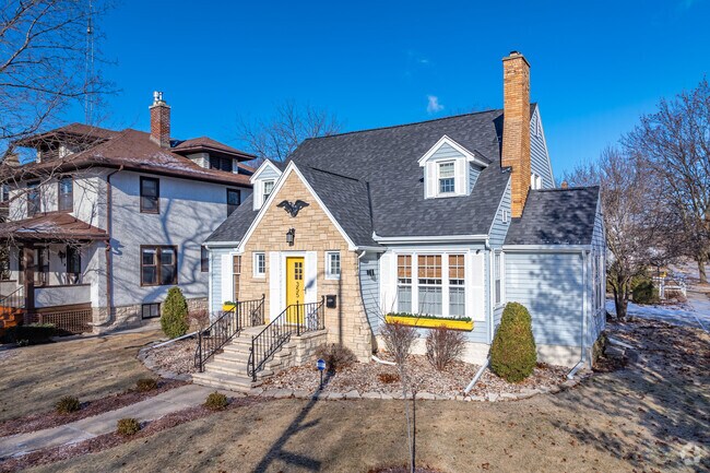 A picture perfect cape cod sits on a Fond Du Lac street corner.