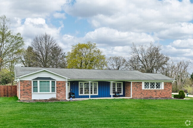 Ranches are a common home style found in Abbot ranging from modern custom to classic brick.
