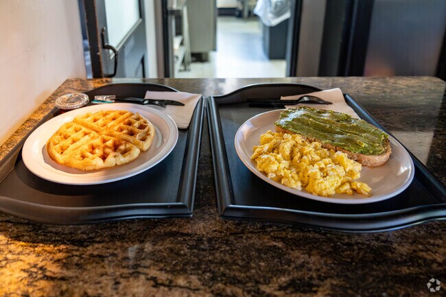 Pressed Coffee Bar in Arlington has a variety of breakfast options.