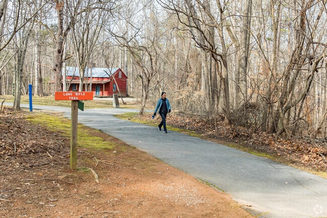 Gibson Park serves as a trailhead for the Bicentennial Greenway.
