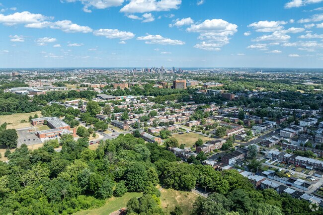 Walbrook is a beautiful neighborhood not far from the city.