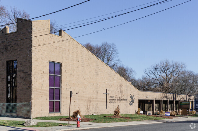 Wilbert F Mays Seventh-Day Adventist School in Teaneck, NJ is across the street from a park.