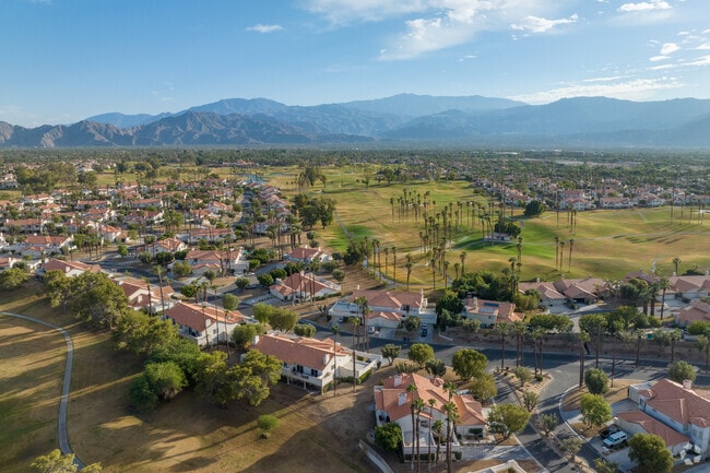 Scenic mountain views attract residents to the Palm Desert area.
