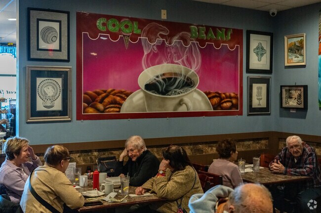 Locals love the fresh food and coffee at Cool Beans Coffee.