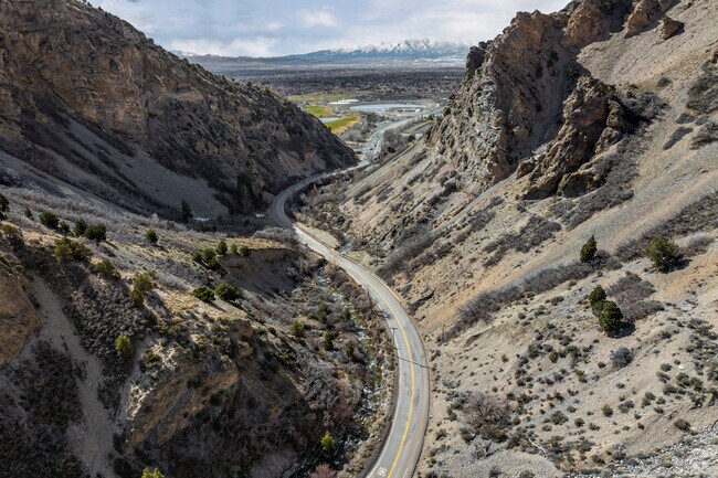 Cedar Hills residents enjoy driving through the mountains in American Fork Canyon.