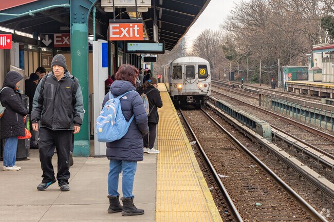 Homecrest residents can hop on the Q train for express service.