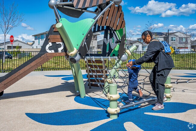 Your kids will love the playground at Hummingbird Park.