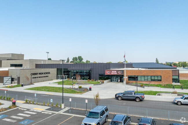 Cheney High School is located just a few minutes from the university.