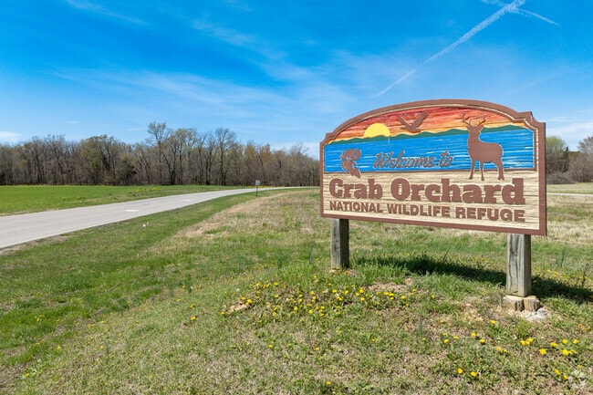 Families enjoy educational adventures at the Crab Orchard Refuge's visitor center.​
