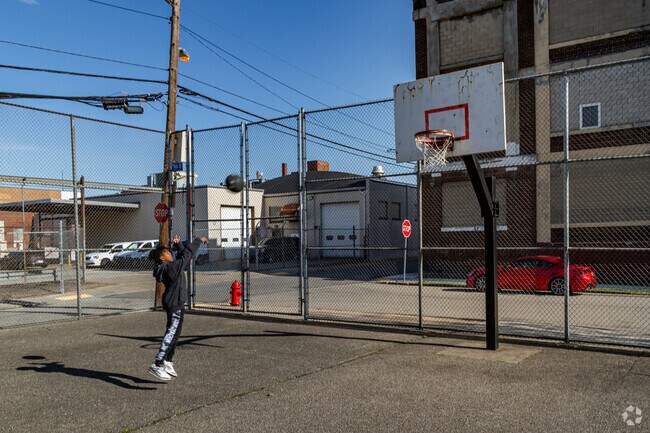 Shoot some hoops at McKnight Playground in Manchester.