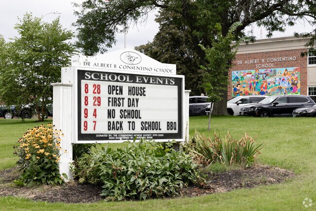 Consentino Middle School serves the West Parish neighborhood of Haverhill Massachusetts.