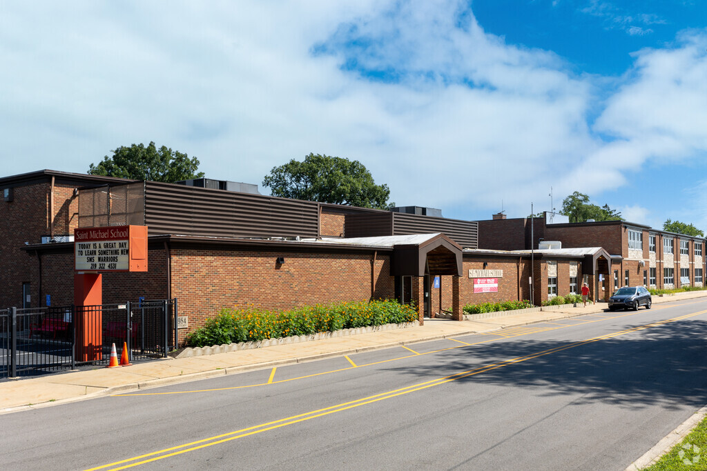 St Micheal Elementary School serves the students of Schererville.