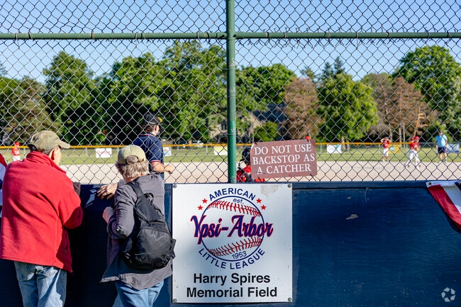 Ball games hosted by the Ypsi-Arbor Little League happen regularly at Recreation Park.