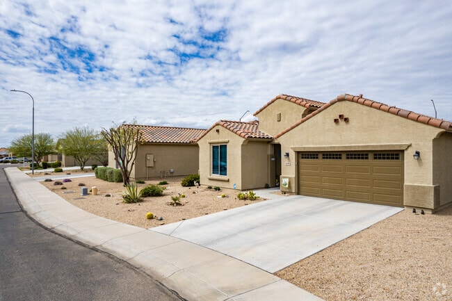 Homes in Estrella Village include new construction, Tuscan, and ranch style homes.