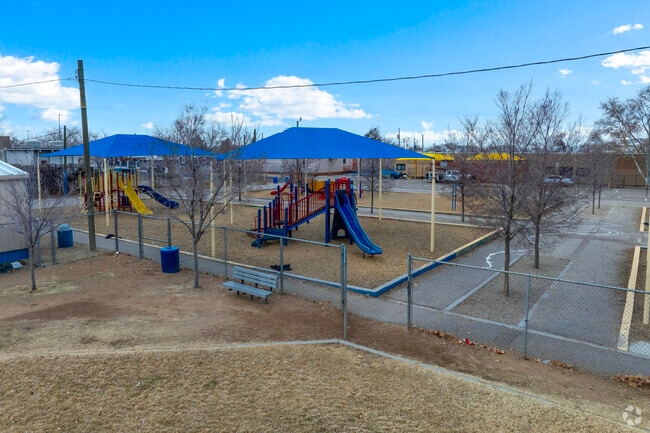 The playground at La Mesa Elementary.