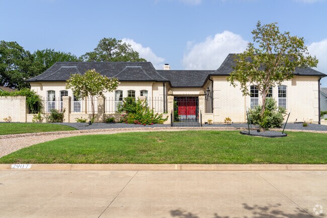 Briarcrest features charming French-style homes with elegant designs.