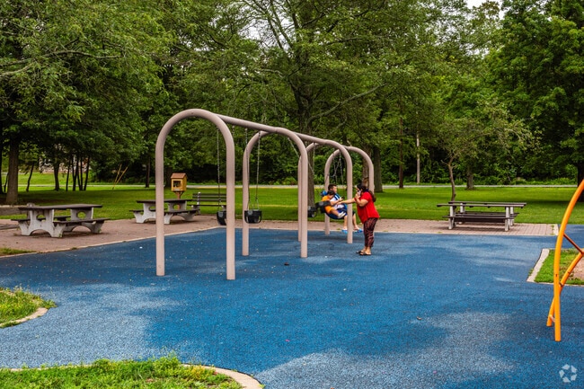 Donaldson Park offers playgrounds and open space for families.