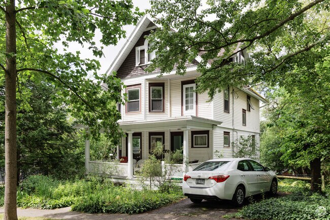 Many homes in Bryant Park and Belle Sherman are surrounded by mature trees.