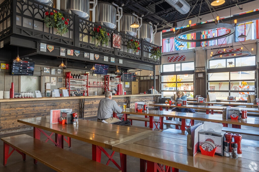 Cedar Springs Brewing Company serves German food and drink to Solon Township patrons.