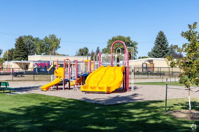 Kids love the playground at United Nations Park in Cheyenne.