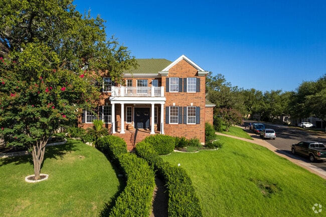Greek Revival Homes can be found throughout West Lake Hills.