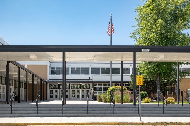 Welcome to Capital Senior High School's main entrance.