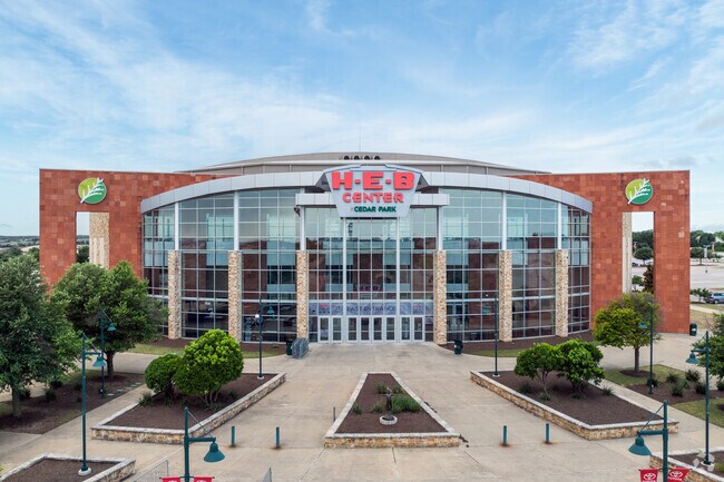 Cedar Park's H-E-B Center hosts concerts and events.