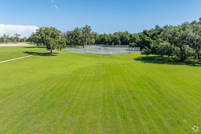 Inverness Middle School has plenty of green space for outdoor play.