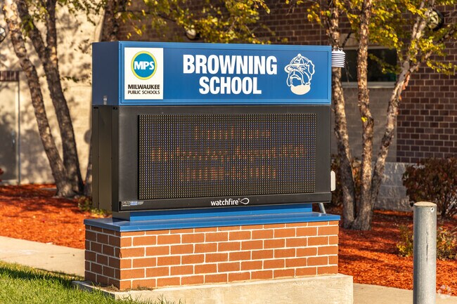 Browning Elementary has it's very own greenhouse.