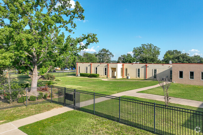 The students at Rice Elementary School have room to grow intellectually and physically.