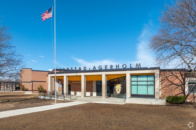 Jerstad-Agerholm School serves about 900 students in Racine's North Bay-Shorecrest area.