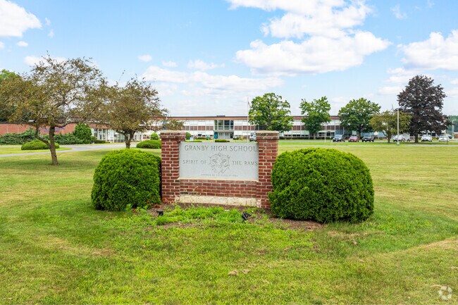 Granby Junior/Senior is a public school located in Granby which is in a fringe rural setting.