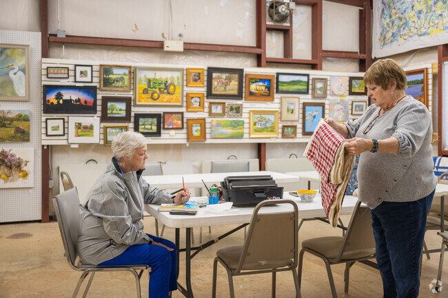 Immerse yourself in a welcoming community where locals gather to create lasting memories at the Pike Road Art Center.