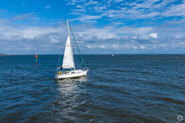 Bayside is on Mobile Bay, perfect place for residents to go sailing.