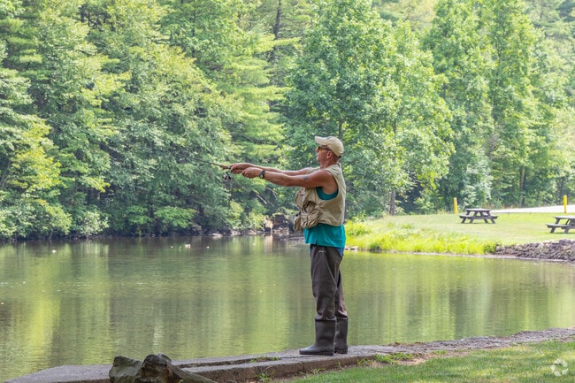 Fishing lovers of Muir can head to nearby Lykens Glen Park to cast their lines.