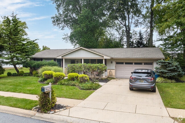 Some ranch-style homes can be found in Brandywine among their two-story neighbors.