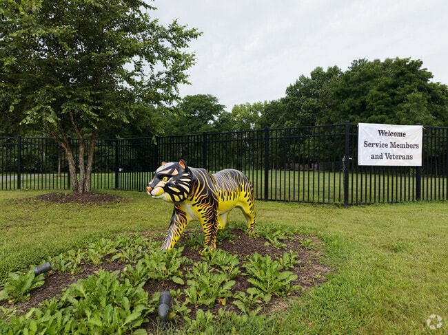 Lions can be found all over town in South Hadley; the local mascot.