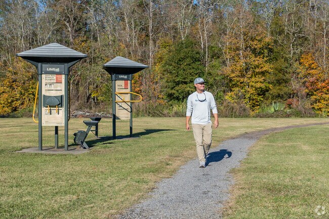 Saint Amant's Clouatre Memorial Park offers miles of walking trails.
