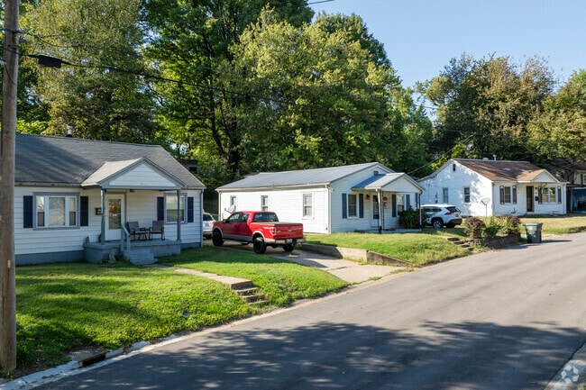 Seven Hills has many bungalow style homes throughout.