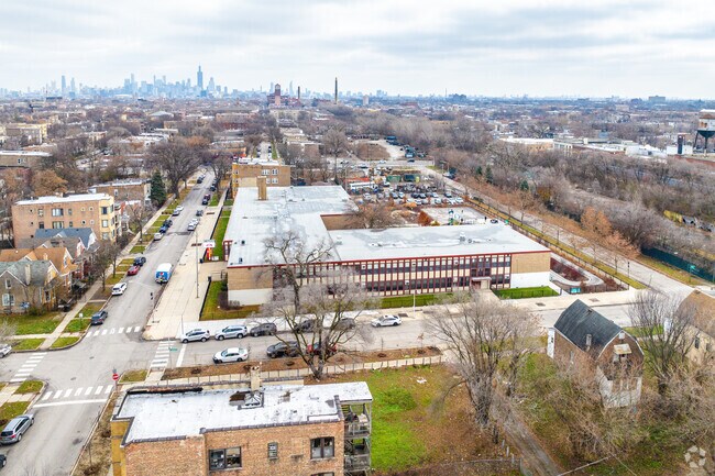 Daniel Webster Elementary is located west of downtown.