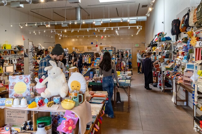 Locals can find unique home goods at Therapy Stores in Downtown Campbell.