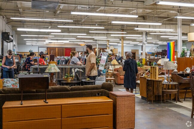 Reuse Planet in Northeast Neighbors offers sustainable second-hand goods.