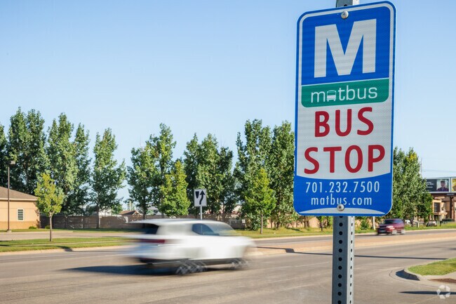 MATBUS provides Pointe West residence with public transportation throughout the Fargo area.