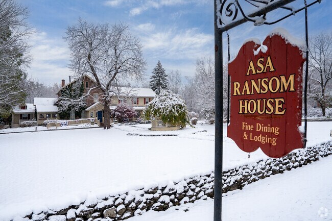 Enjoy a delicious meal at Asa Ransom House.