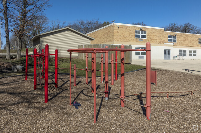 There's also an on-site playground at Sauk Trail Elementary School.