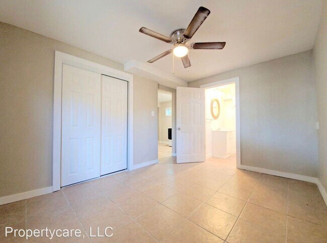 Bedroom and Bathroom